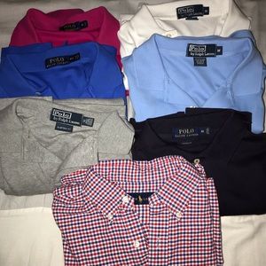 6 Polos + RL Button Down - M